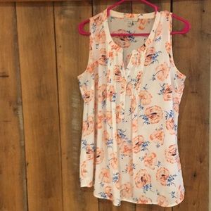 Lottie pleated maternity blouse